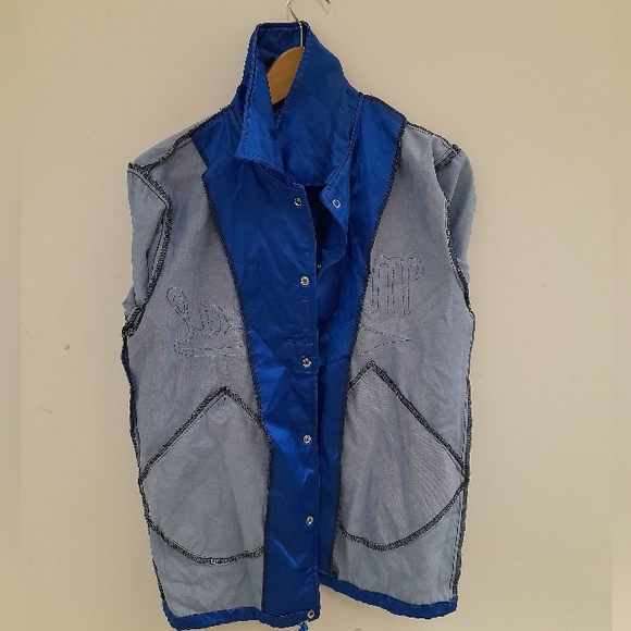 Ebbets Field Flannels Montreal Royals Satin Vintage Jacket made in USA - Picture 14 of 14